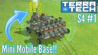 Terratech  Ep1 S4  Beginners Mobile Base  Terratech v082 Gameplay [upl. by Chang]