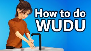 How to do wudu women ablution  Step by Step [upl. by Adnahsal]