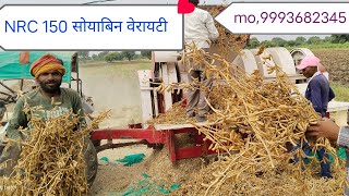 सोयाबीन की NRC 150 किस्म  soybean ki nrc 150 variety mo9993682345 soyabean farming [upl. by Bakki]