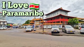 Walking Through The Streets of Paramaribo  Suriname 🇸🇷 [upl. by Nagel]