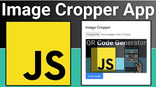 Build a Image Cropper in Browser Using Cropperjs amp Javascript [upl. by Ahsauqal]