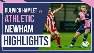 HAMLET HIGHLIGHTS Dulwich Hamlet vs Athletic Newham  London Senior Cup  200922 [upl. by Anitaf]