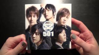 Unboxing SS501 1st Japanese Studio Album SS501 [upl. by Ydnic]