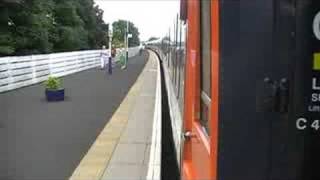 Departing Kirkcaldy on a nxec Valenta 125 HST [upl. by Namreg]