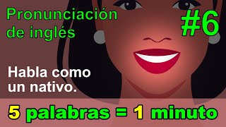 Aprende a pronunciar 5 palabras en inglés en 1 minuto Parte 6 important weather fish [upl. by Sutherlan]