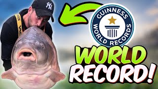 The BIGGEST Carp Ever Caught In The World 🤯 [upl. by Otrebide343]