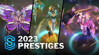 2023 Prestige Skins  League of Legends [upl. by Eelloh]