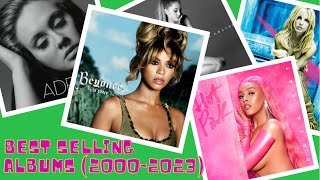 Top 5 Best Selling Female Albums Each Year 20002023 [upl. by Aneral]