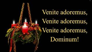 Adeste Fideles O Come All Ye Faithful  Latin Christmas Hymn [upl. by Birdella]