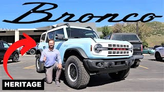 NEW Ford Bronco Heritage Edition Worth The Price Premium [upl. by Gradeigh960]