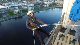 Rappellering på Steinkjer kornsilo [upl. by Aerdua585]