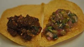 Roasted Tomatillo Salsa Recipe  Show Me The Curry Fusion Recipes [upl. by Marlon]