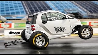 NEW RECORD SET WORLDS FASTEST SMART CAR RUNS 102613083MPH AT RT66 [upl. by Pessa]