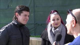 Malta Eurovision Song Contest 2017 Interview with Jade Vella and Kevin Borg [upl. by Bunder]