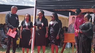 ABEL MUTUA BROTHER RAPHAEL BURIAL DAYMEET THE SISTER WHO WAS SO CLOSE WITH RAPHAEL [upl. by Gemoets786]