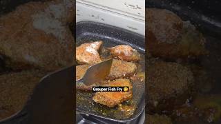 Grouper Fish Fry Recipe 😋 grouperfish fishfryrecipe indianrecipe food [upl. by Marpet725]