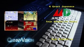 ChinnyVision  Ep 109  4 Great Japanese Sega Megadrive Games [upl. by Anahsor]