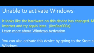 Fix Windows 1110 Activation Error 0xc0ea000a Unable To Activate Windows [upl. by Tsenrae522]