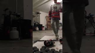 Shooting pucks with ccm super tacks as1 [upl. by Ganny]