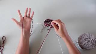 Filipa Carneiro Demonstrates Portuguese Knitting [upl. by Barthold107]