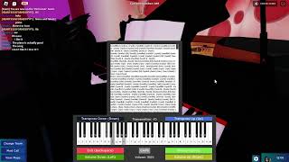 Freak  Surfcurse RTS  Roblox Talent Show  Roblox Piano Sheets [upl. by Antipas]