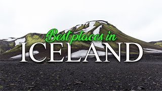 Top 6 Best Places To Visit In Iceland  Iceland Travel Video [upl. by Elianore645]