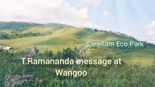 Manipuri gospel message  TRamananda wangoo [upl. by Einnalem]