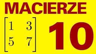 10 Macierz Odwrotna [upl. by Vladi]