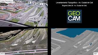 Topografia LiDAR Aéreo  Mobile Mapping Proyectos Urbanos  Geocam Ingeniería SAS [upl. by Nivlac654]