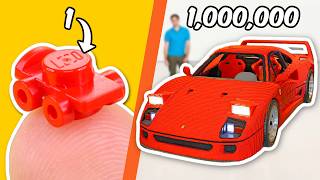 1 vs 1000000 PIECE LEGO build [upl. by Mahmoud]