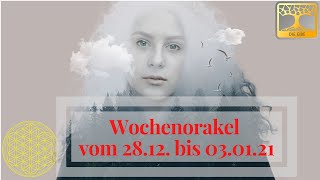 Wochenorakel 2812  030121 Vollmond Neujahr Orakel zum Jahreswechsel [upl. by Desi]