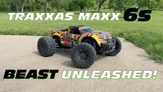 TRAXXAS MAXX 6S  UNLEASH THE BEAST [upl. by Eihcir]