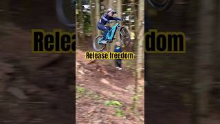 Happy cycling in the woods with Frey AM1000V6 emtb outdoors freybike emtblife ebike [upl. by Aissatan]