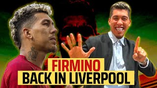 SURPRISE meeting with Roberto Firmino in Liverpool [upl. by Cirad]