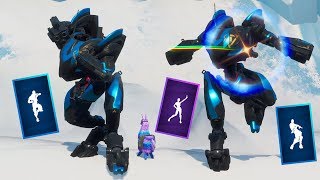 NEW EMOTES with BRUTE Robot Fortnite Battle Royale [upl. by Jonathan]