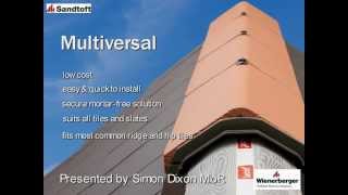 Wienerberger UK Sandtoft Multiversal installation guide [upl. by Ssidnak259]