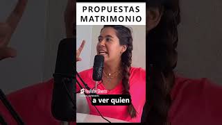 las propuestas de matrimonio entraron a una carrera matrimonio propuestas podcast roldedos [upl. by Roice]