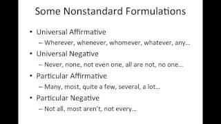 Translating into Standard Form for Categorical Propositions [upl. by Nireves]