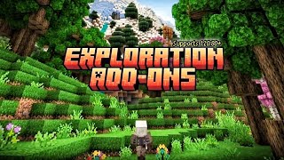 BEST Exploration ADDONS thatll Enhance MCPE 120 [upl. by Amlas]