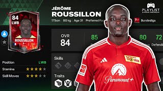 JÉRÔME ROUSSILLON OVR 84 LWB  Retro Stars Daily Challenge  EA Sports FC Mobile 24 [upl. by Elihu200]