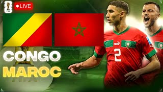 🔴🇨🇬🇲🇦 CONGO  MAROC LIVE  🔥🇲🇦DIMA MAGHRIB  🚨LA VICTOIRE OUR RIEN QUALIF COUPE DU MONDE 2026 [upl. by Theodosia]