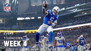 Every Touchdown From Week 4  NFL 2023 Season [upl. by Inait]