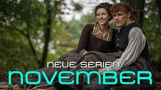 Die besten Serien im November 2018  VIKINGS OUTLANDER ORIGIN UND MEHR [upl. by Nooj]