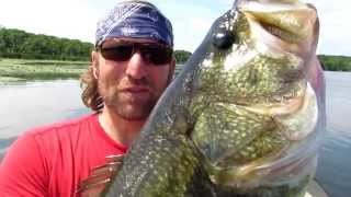 Bass Fishing with Topwater Frogs [upl. by Alberic]