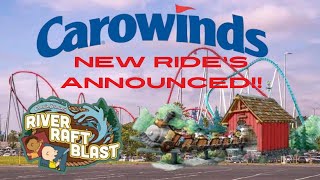 Carowinds Officially Announced 2 New Rides For Camp Snoopy [upl. by Yramesor557]