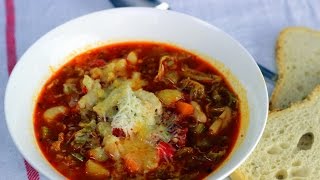 Włoska Zupa Minestrone [upl. by Oneg]