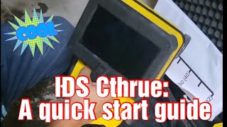 IDS Cthrue a quick start guide  how to scan concrete with GPR  ground penetrating radar [upl. by Mendelsohn999]