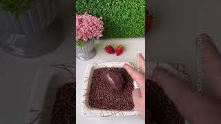 DICA👉COXINHA BRIGADEIRO DE MORANGO🍓😍 confeitaria diy [upl. by Oiligriv]