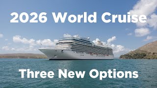 2026 World Cruise Sneak Peak Oceania Crystal Holland America [upl. by Moishe]