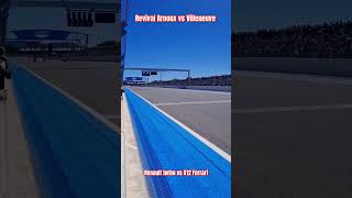 Arnoux vs Villeneuve revival French Historic GP 2024 shorts [upl. by Kentigerma]